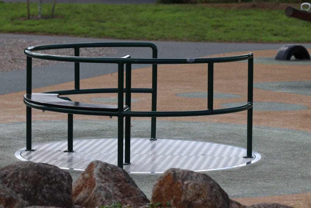 Wheelchair accessible carousel Pohe Island Wheelchair accessible carousel Pohe Island