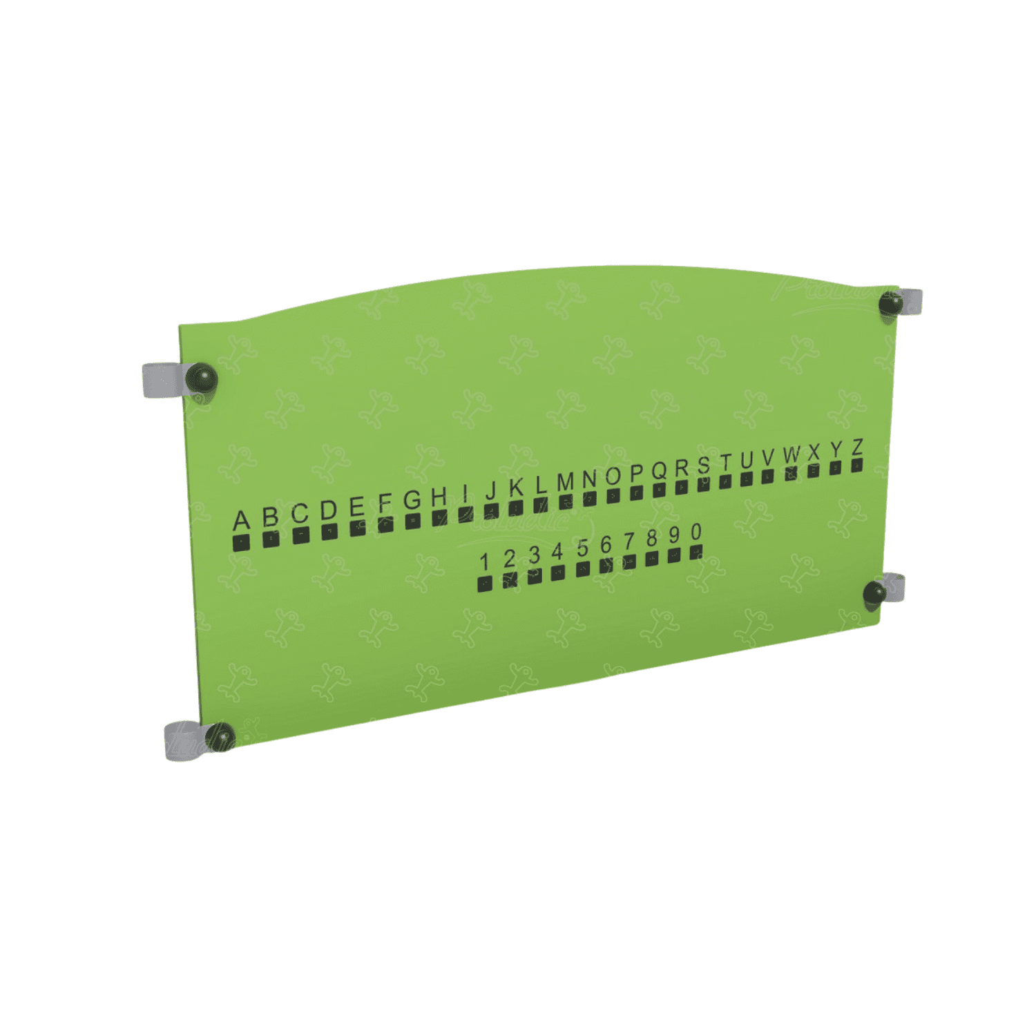 Braille panel J3427