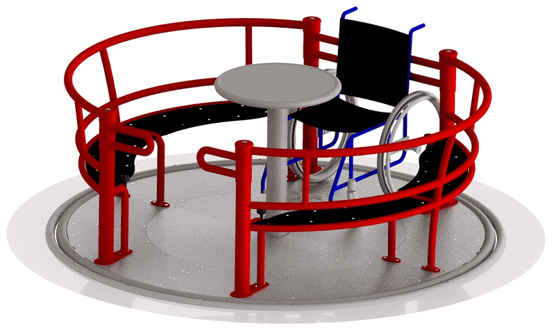 Wheelchair Carousel Large