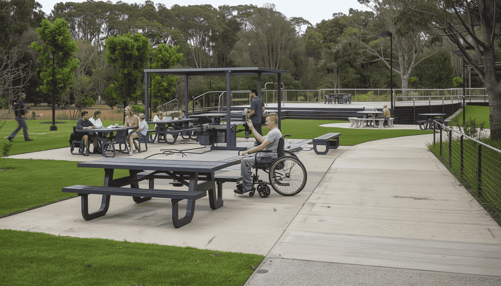 Accessible BBQs and Picnic Areas