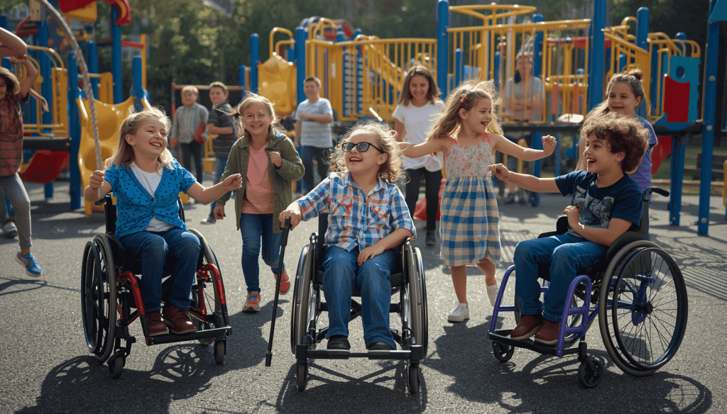 Inclusive Playground Equipment