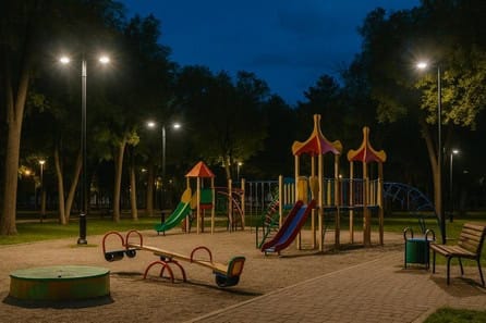 The primary role of lighting is to make hazards visible.